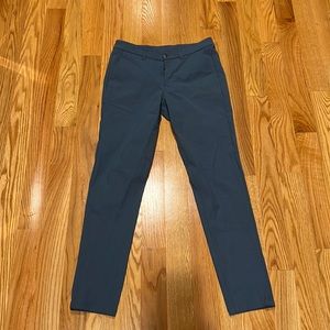Mens Lululemon slim Commission pant 32x34 in iron blue